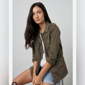 Lily Aldridge x Velvet Ruby Military Jacket M